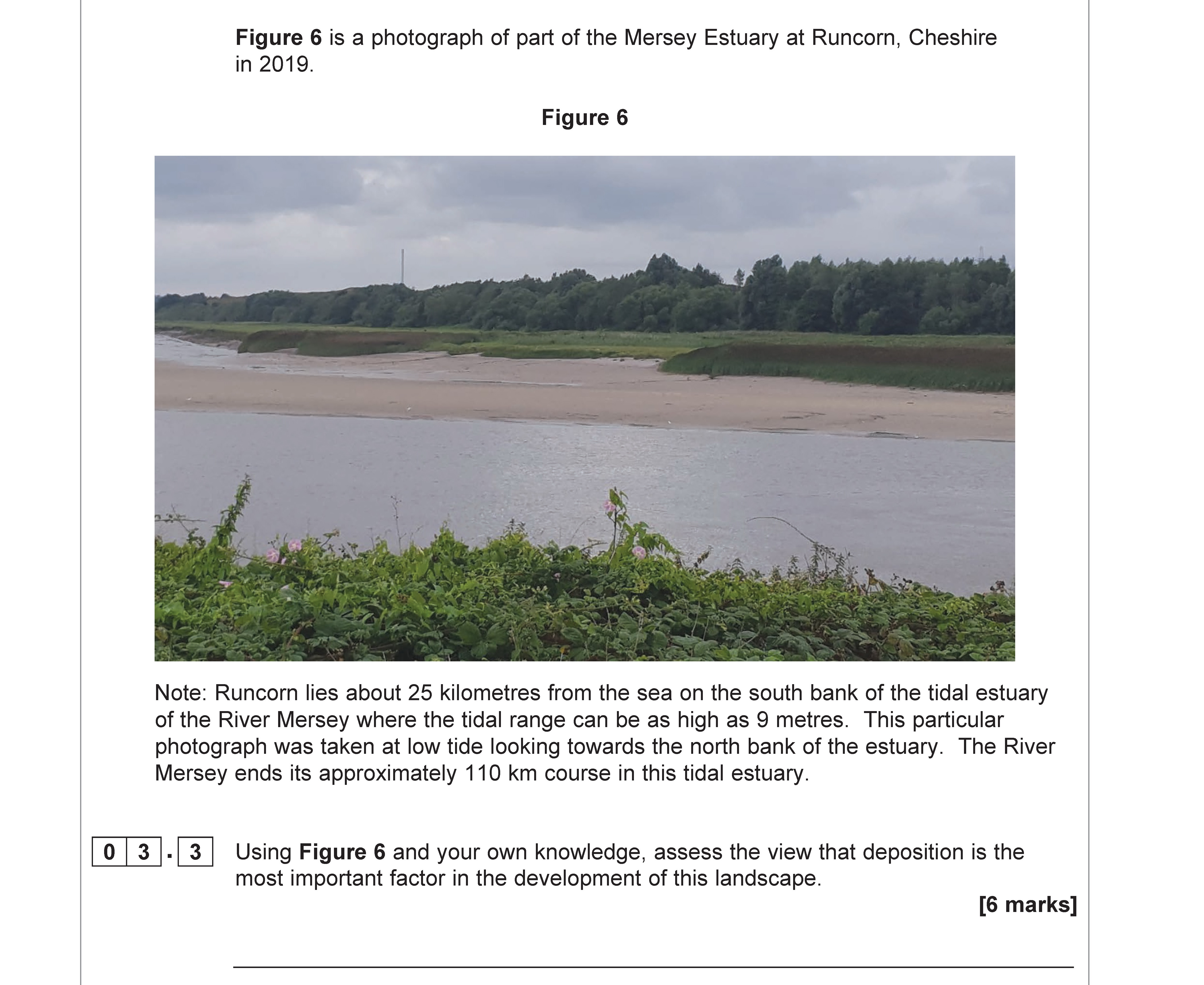Using-Figure-6-and-your-own-knowledge,-assess-the-view-that-deposition-is-the-most-important-factor-in-the-development-of-this-landscape-AQA-A-Level Geography-Question 3-2022-Paper 1.png